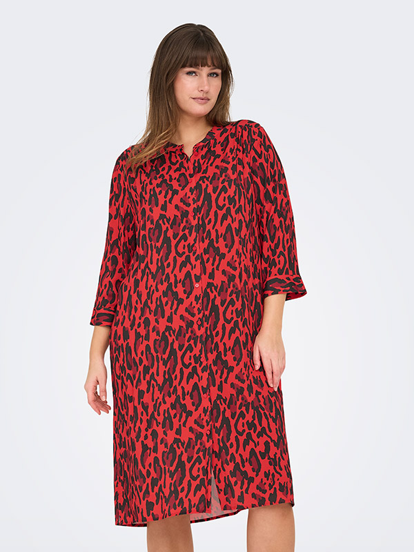 CARHARMONY - Plus Size Kjole fra Only Carmakoma
