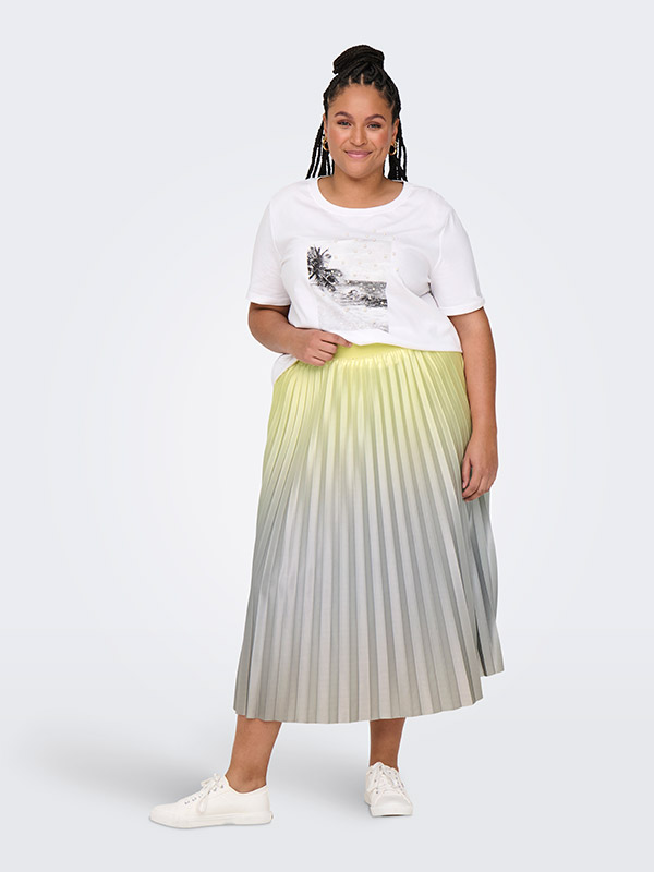 CARPETAL - Plus Size Skjørt fra Only Carmakoma