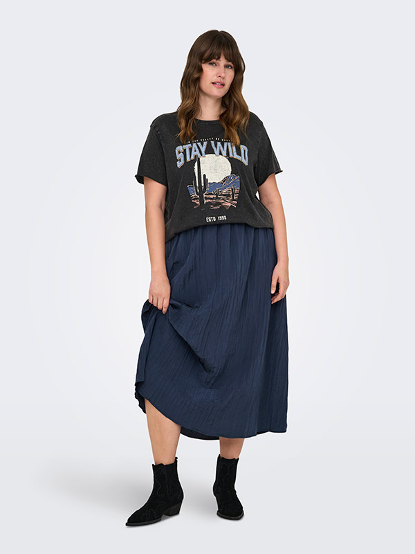 CARJUNNA - Plus Size Skjørt fra Only Carmakoma