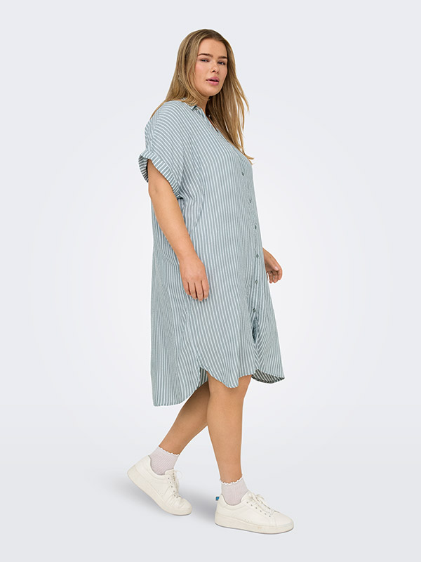 CARPENNA - Plus Size Kjole fra Only Carmakoma