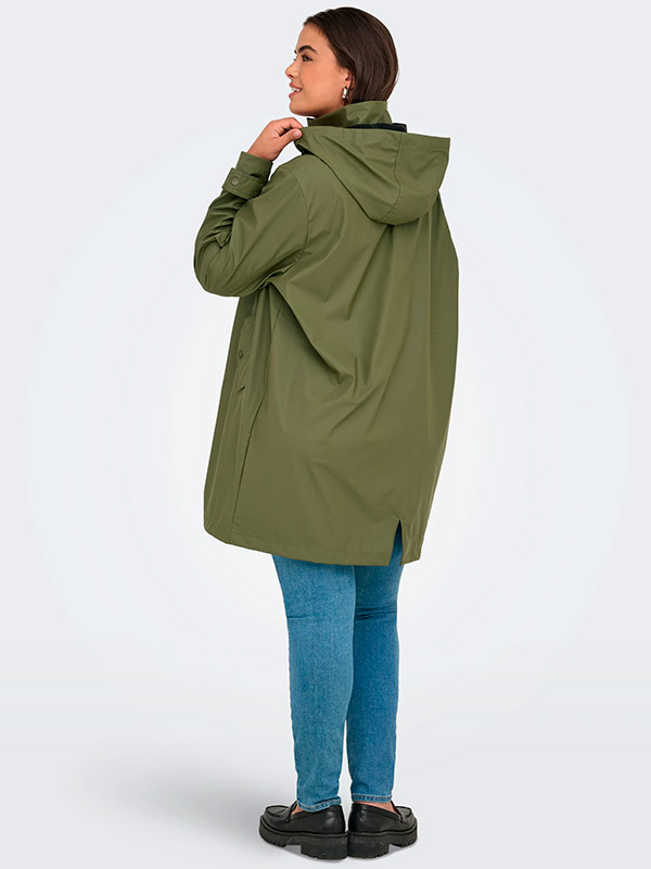 CARLILI - Plus Size Raincoat fra Only Carmakoma