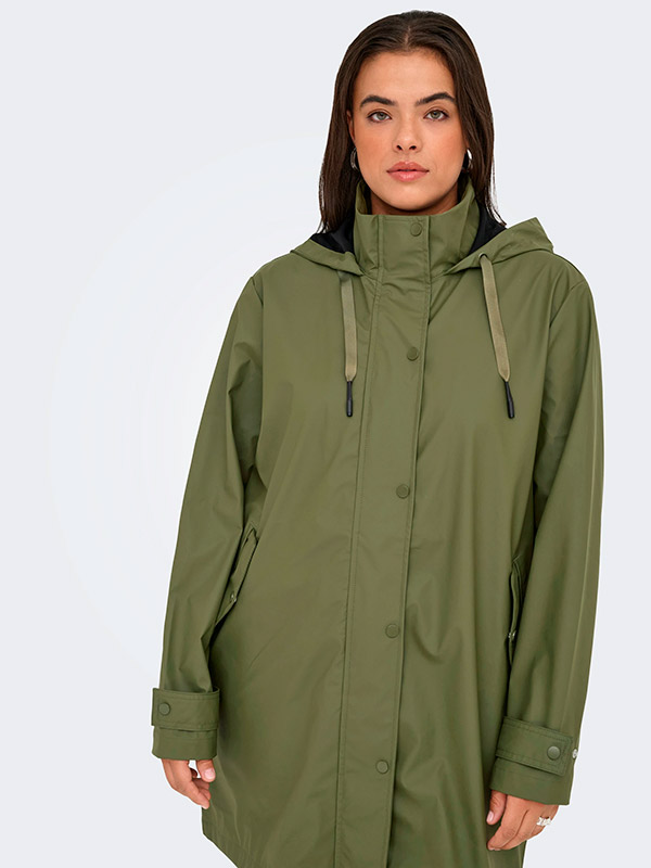 CARLILI - Plus Size Raincoat fra Only Carmakoma