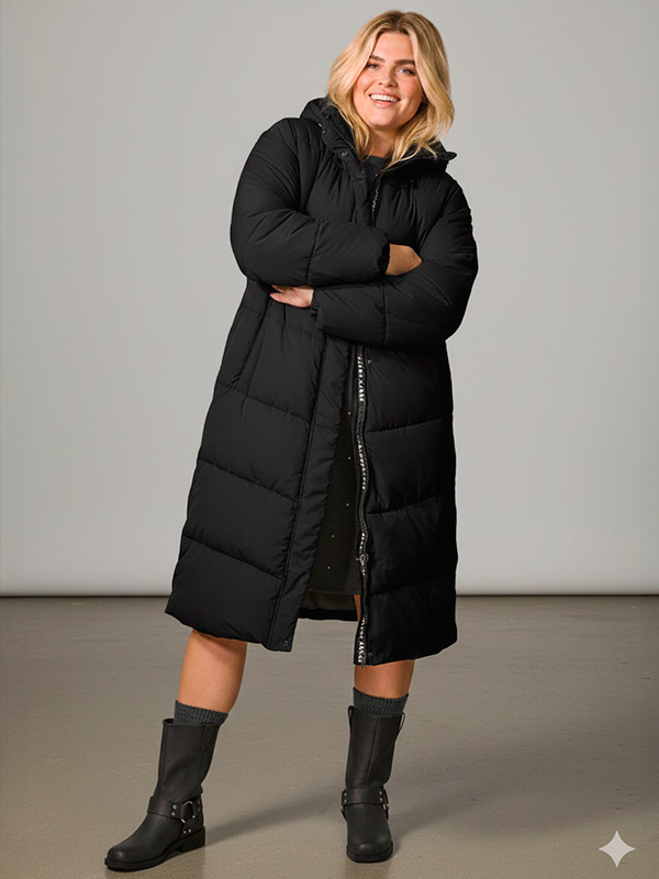 CARMAGGI - Plus Size Frakk fra Only Carmakoma