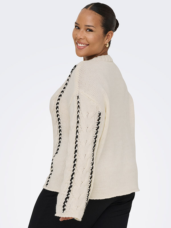 CARTESSA - Plus Size Genser fra Only Carmakoma