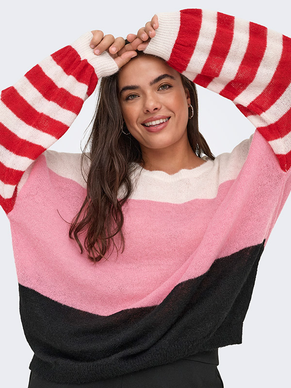 CARSUSIA - Plus Size Genser fra Only Carmakoma