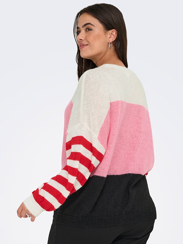 CARSUSIA - Plus Size Genser fra Only Carmakoma