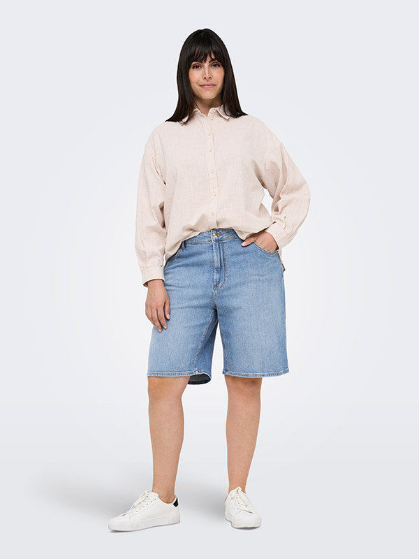 CARSONNY - Plus Size Shorts fra Only Carmakoma