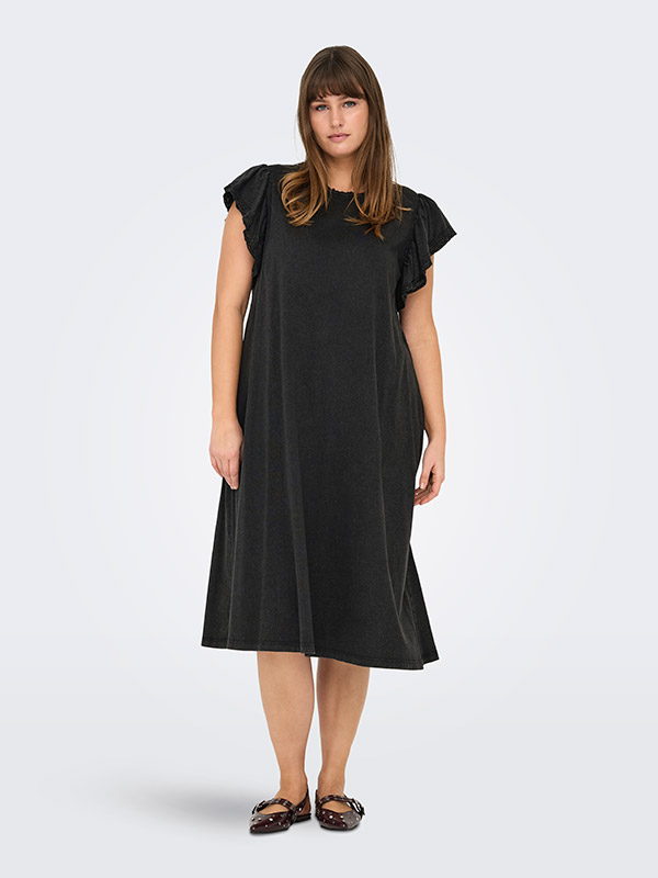 CARORISA - Plus Size Kjole fra Only Carmakoma
