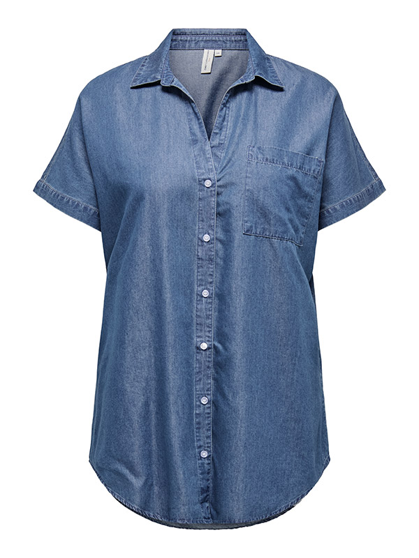 CARPENNA - Plus Size Skjorte fra Only Carmakoma