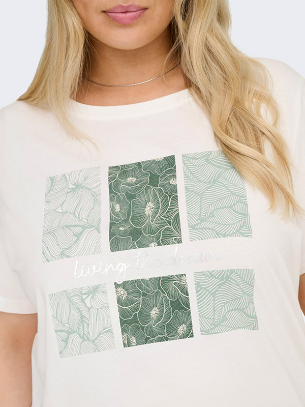 CARCRUZ - Plus Size T-shirt fra Only Carmakoma