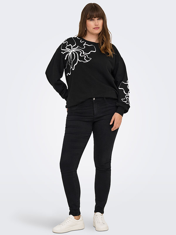 CARODESSA - Plus Size Bluse fra Only Carmakoma