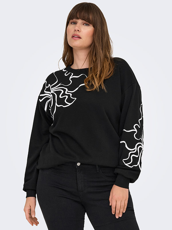 CARODESSA - Plus Size Bluse fra Only Carmakoma