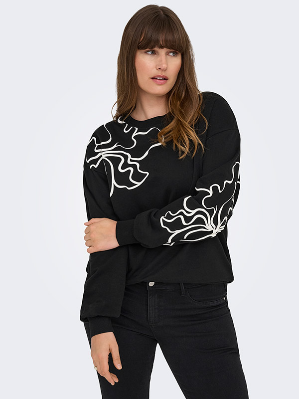 CARODESSA - Plus Size Bluse fra Only Carmakoma