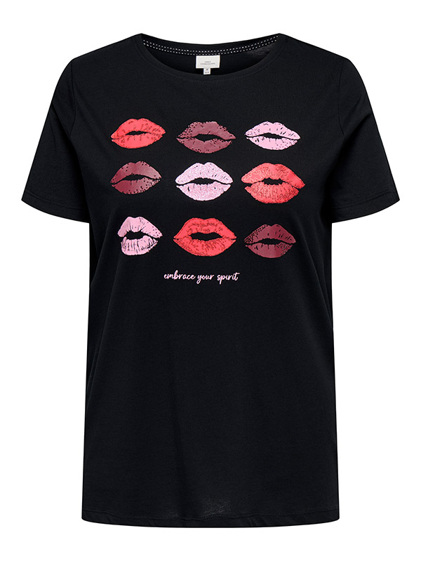 CARSIMONE - Plus Size T-shirt fra Only Carmakoma