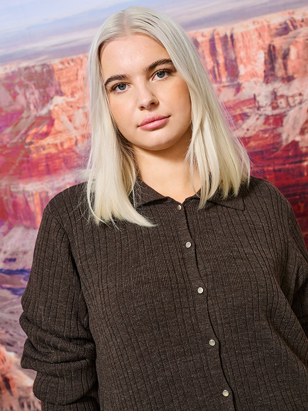 CARTHEA - Plus Size Cardigan fra Only Carmakoma