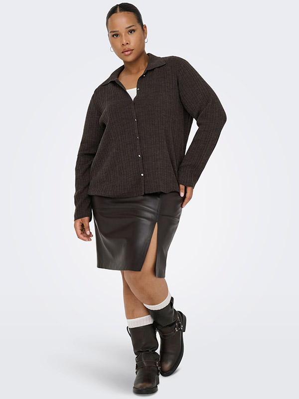 CARTHEA - Plus Size Cardigan fra Only Carmakoma