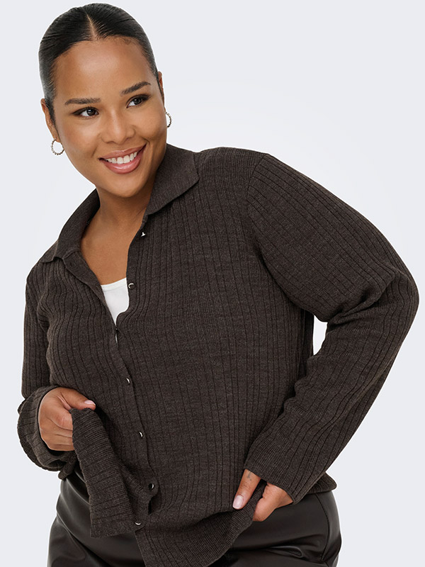 CARTHEA - Plus Size Cardigan fra Only Carmakoma