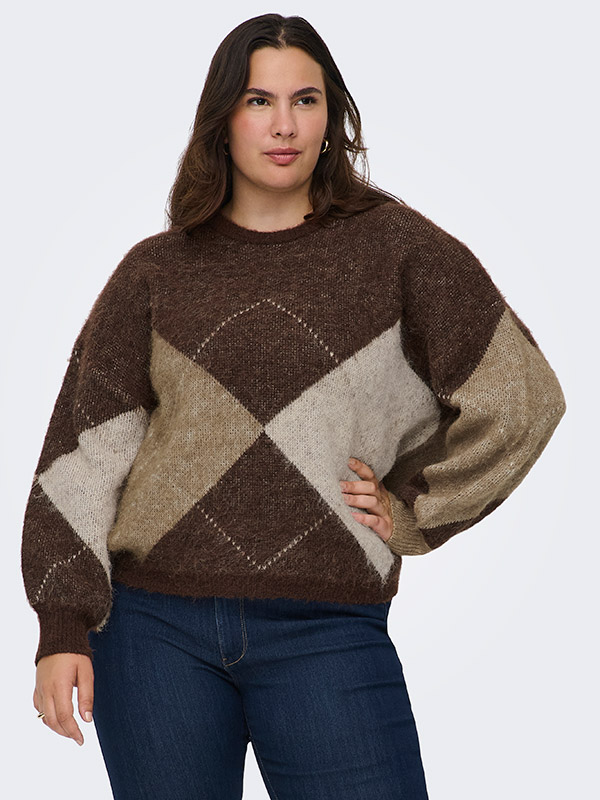 CARNOEME - Plus Size Genser fra Only Carmakoma
