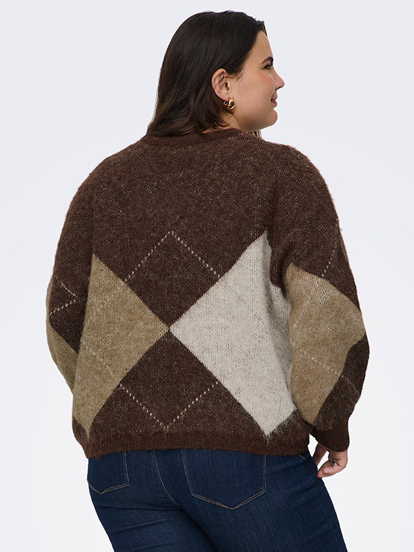 CARNOEME - Plus Size Genser fra Only Carmakoma