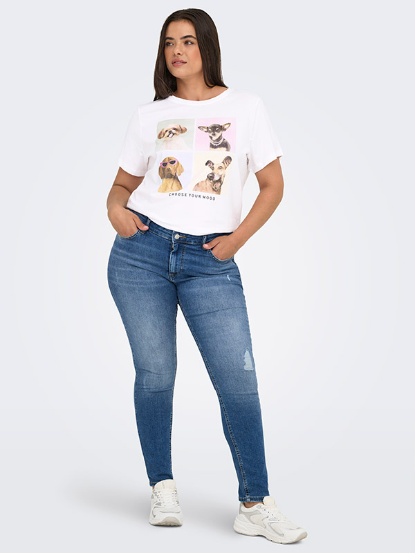 CARWINCE - Plus Size T-shirt fra Only Carmakoma