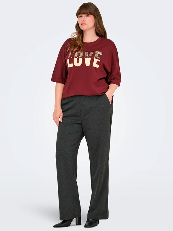 CARKOURTNEY - Plus Size T-shirt fra Only Carmakoma