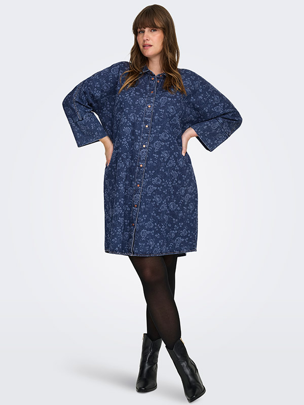 CARGRACE - Plus Size Kjole fra Only Carmakoma