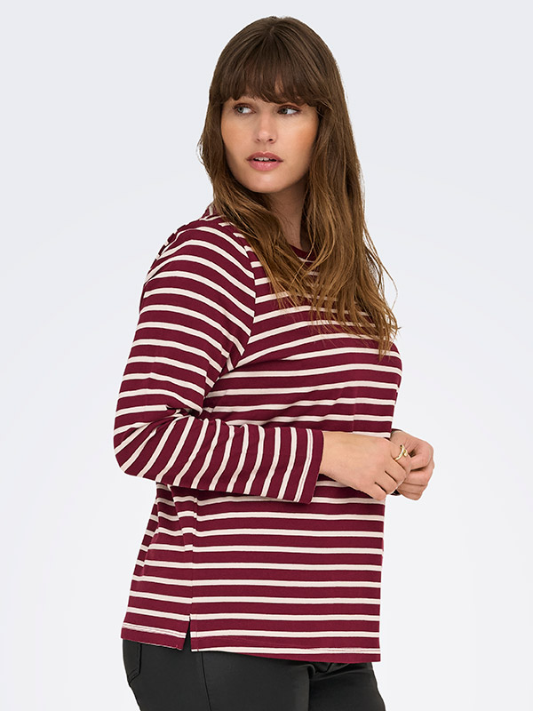 CARNEW - Plus Size Bluse fra Only Carmakoma