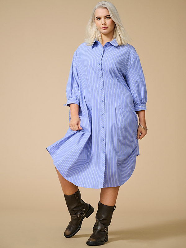 CARBJORG - Plus Size Kjole fra Only Carmakoma