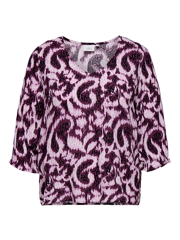 CARTYLA - Plus Size Bluse fra Only Carmakoma