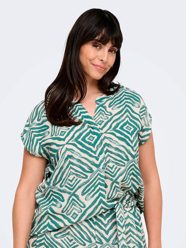 CARSHILLA - Plus Size Bluse fra Only Carmakoma