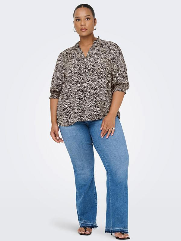 CARRAYA - Plus Size Bluse fra Only Carmakoma