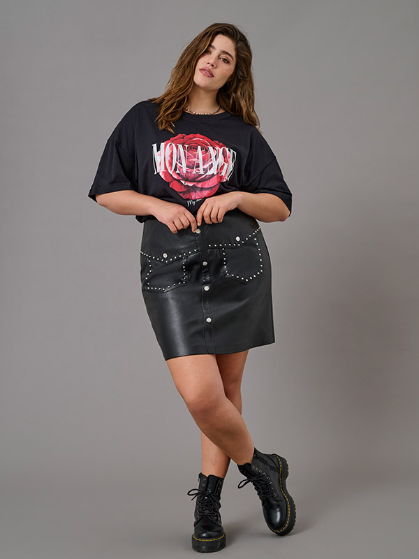CARROSE - Plus Size T-shirt fra Only Carmakoma