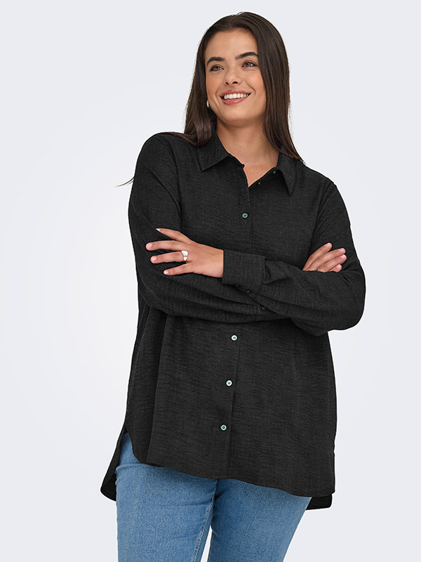 CARBAY - Plus Size Skjorte fra Only Carmakoma