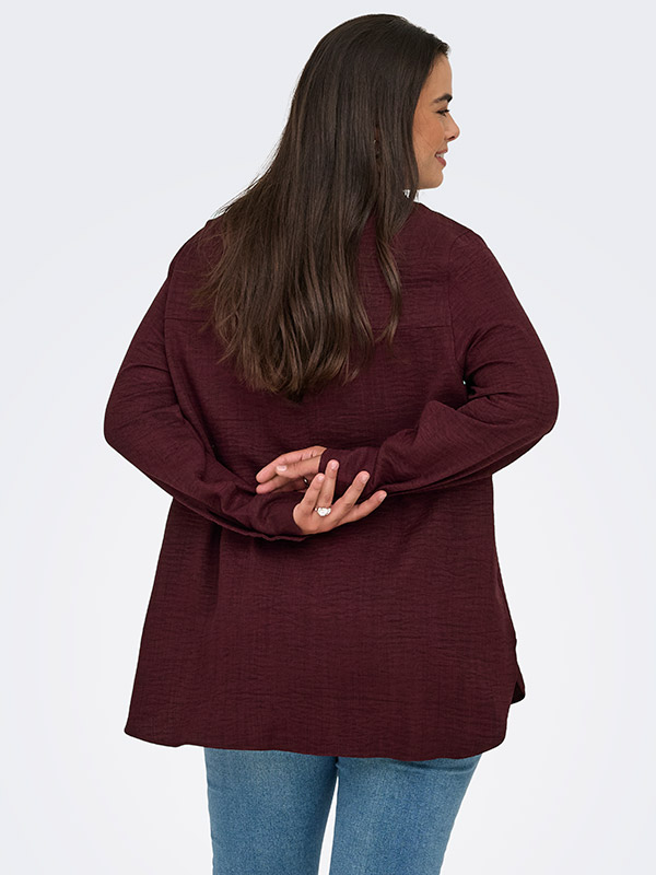 CARBAY - Plus Size Skjorte fra Only Carmakoma