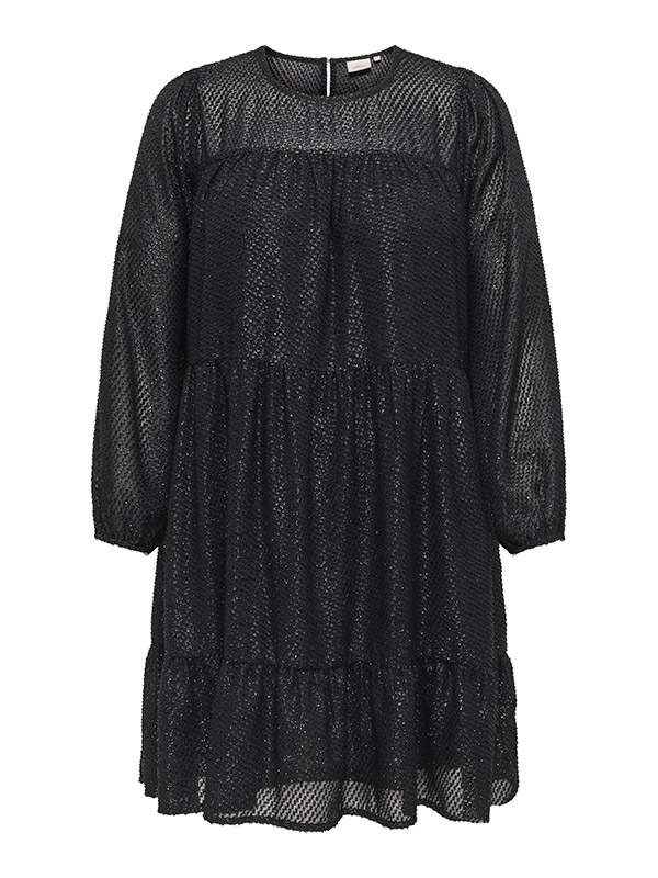 CARSILVANA - Plus Size Kjole fra Only Carmakoma