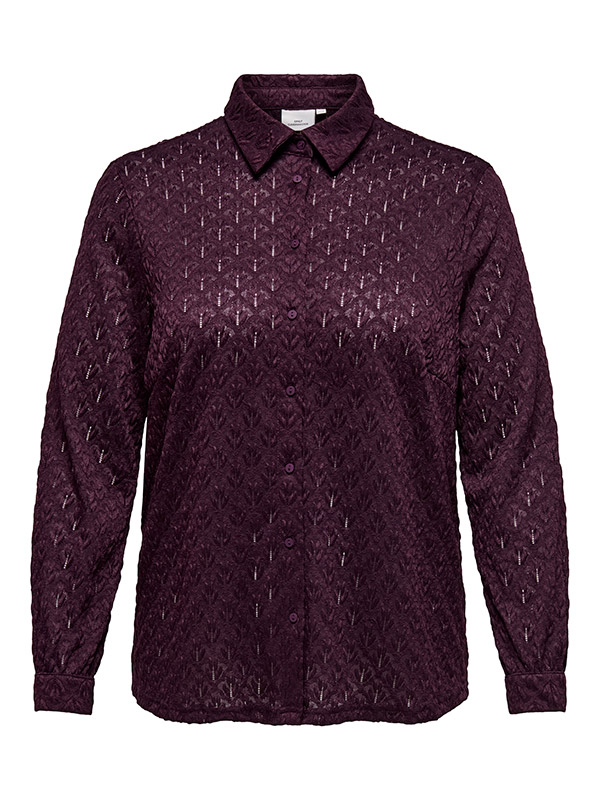 CARAUBREY - Plus Size Skjorte fra Only Carmakoma