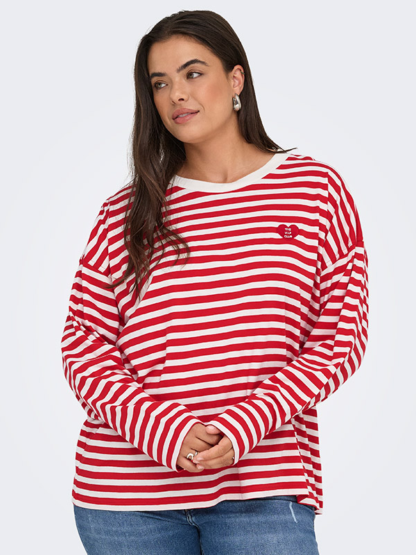 CARLIVINA - Plus Size Bluse fra Only Carmakoma