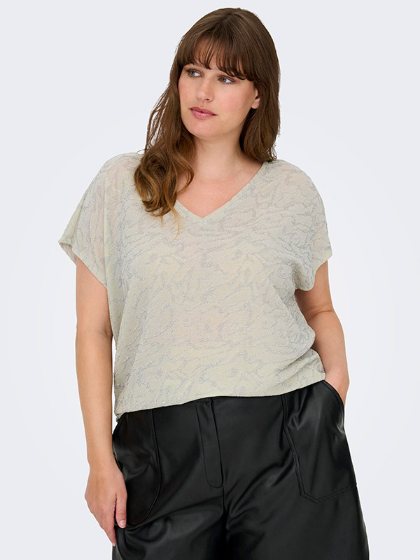 CARCAROL - Plus Size Bluse fra Only Carmakoma