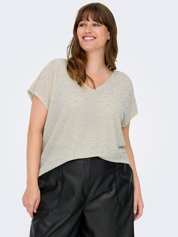 CARCAROL - Plus Size Bluse fra Only Carmakoma