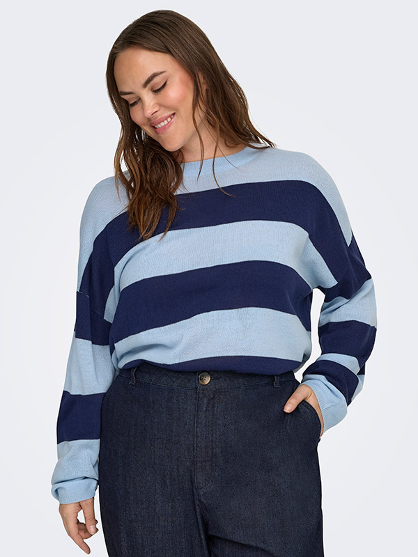 CARDERRY - Plus Size Genser fra Only Carmakoma