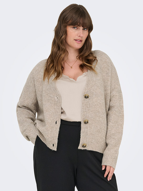 CARZOEY - Plus Size Cardigan fra Only Carmakoma
