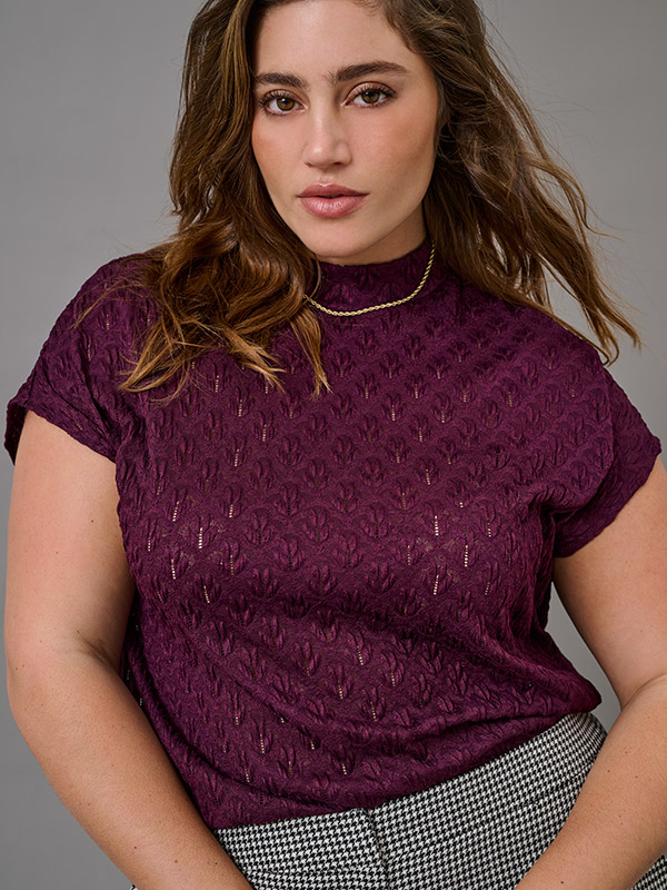 CARAUBREY - Plus Size Bluse fra Only Carmakoma