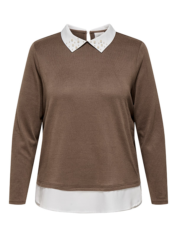 CARALBA - Plus Size Genser fra Only Carmakoma