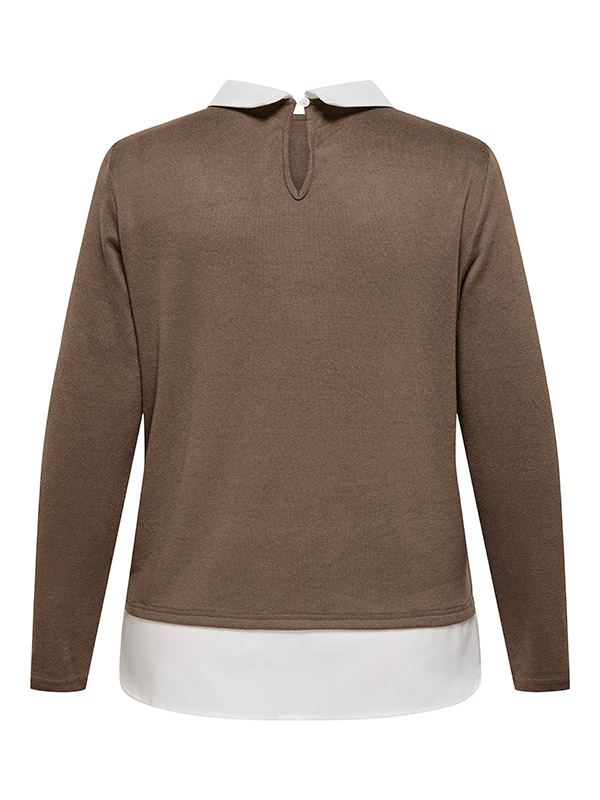 CARALBA - Plus Size Genser fra Only Carmakoma