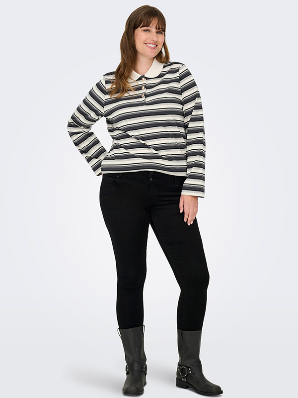 CARGLOBE - Plus Size Bluse fra Only Carmakoma