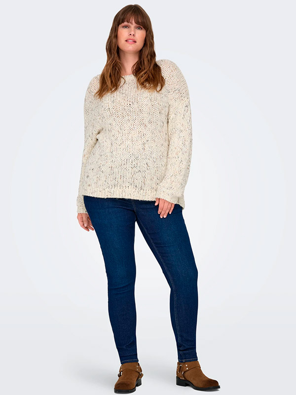 CARWINTER - Plus Size Genser fra Only Carmakoma