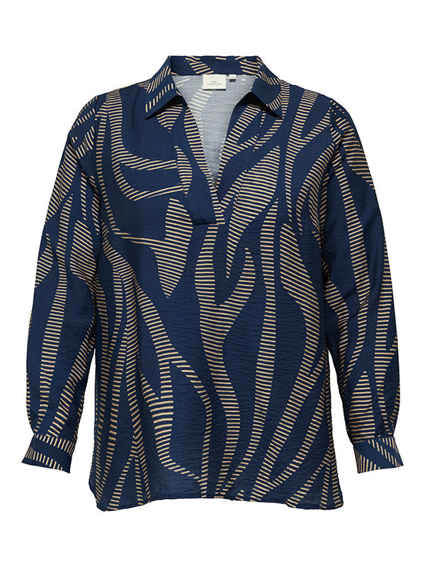 CARFANNIL - Plus Size Bluse fra Only Carmakoma