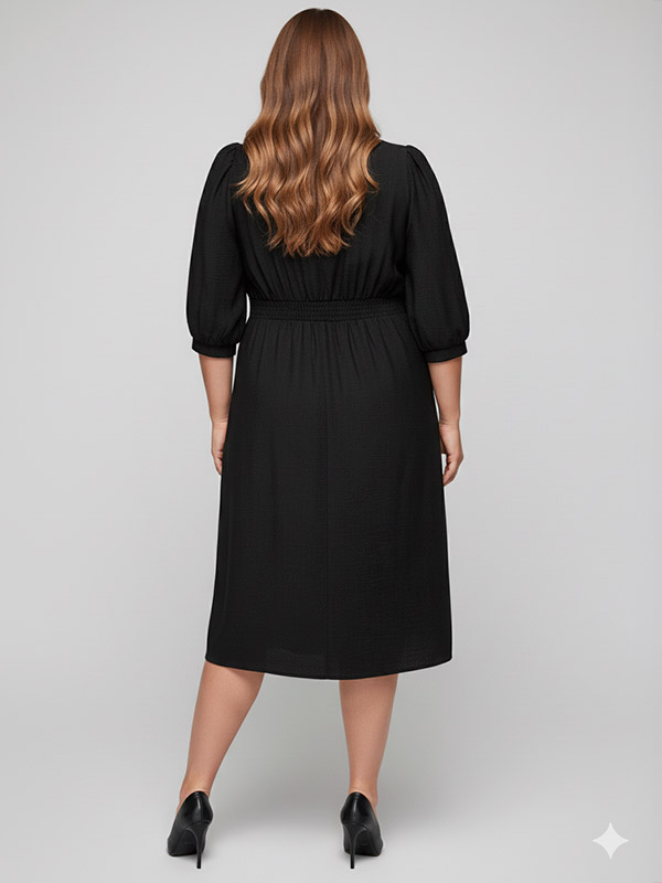 CARFANNIL - Plus Size Kjole fra Only Carmakoma