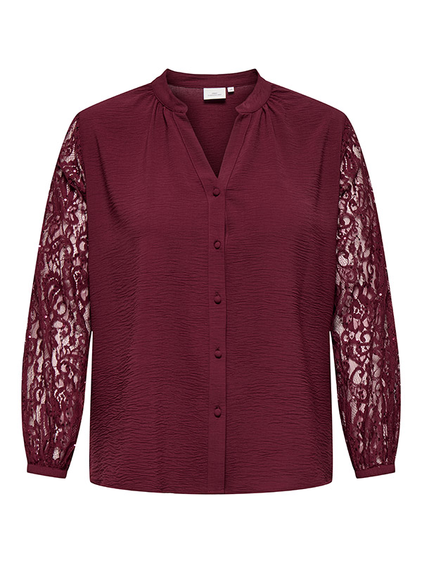 CARKAMMY - Plus Size Bluse fra Only Carmakoma