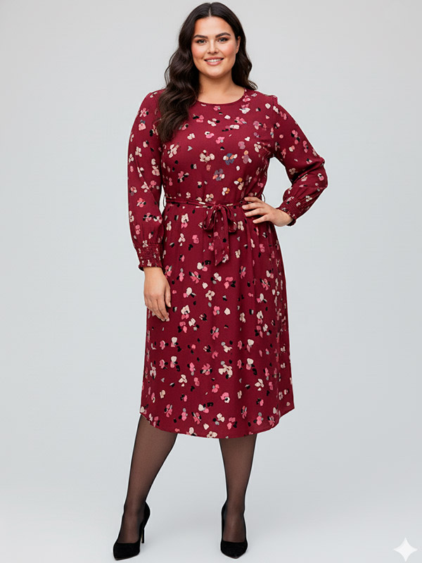 CARPETREA - Plus Size Kjole fra Only Carmakoma
